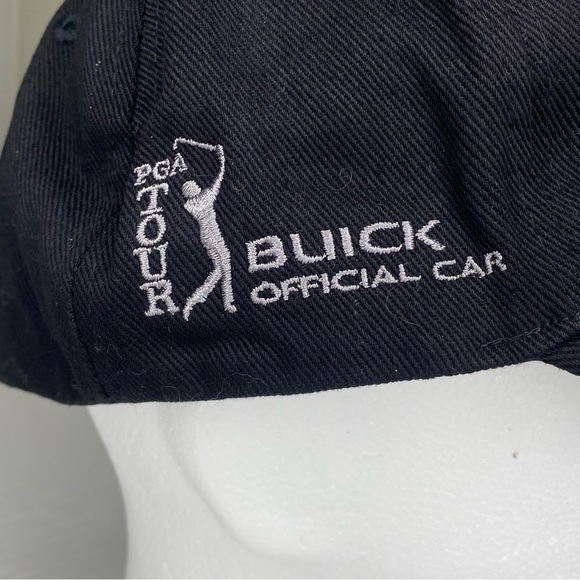 Buick Golf PGA Tour Official Car Black Hat Adjustable Strapback Cap - Picture 6 of 9